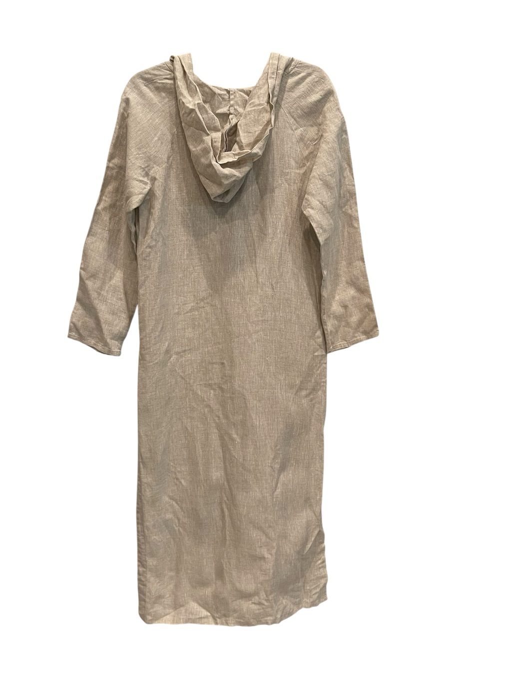 Albus Lumen Beige Linen Hoodie Dress Size:6 — image 4 of 8